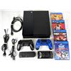 Image 1 : PS4 Disc Console w/ 4 Games, Controllers, Cords - Sony
