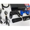 Image 3 : PS4 Disc Console w/ 4 Games, Controllers, Cords - Sony