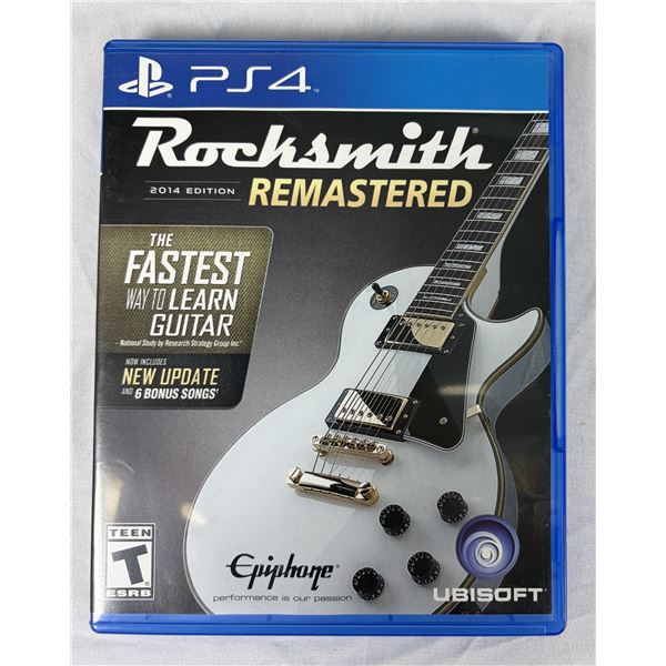 PS4 Rocksmith w/ UBI Soft Cable - Guitar Trainer