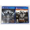 Image 1 : PS4 Game Lot - Dying Light & Diablo 3 Evil Edition