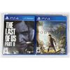 Image 1 : PS4 Game Lot x2 - Last of Us 2 & Odyssey