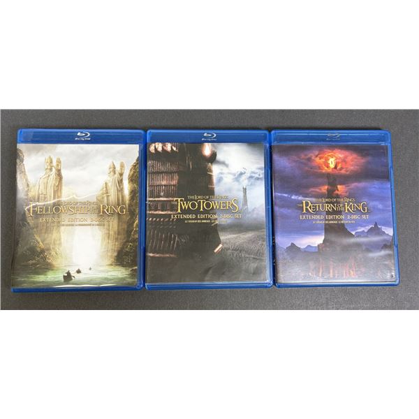 Lord of the Rings EXTENDED TRILOGY - Blu-Ray