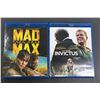 Image 1 : BLU-Ray Movie Lot - Mad Max & Invictus
