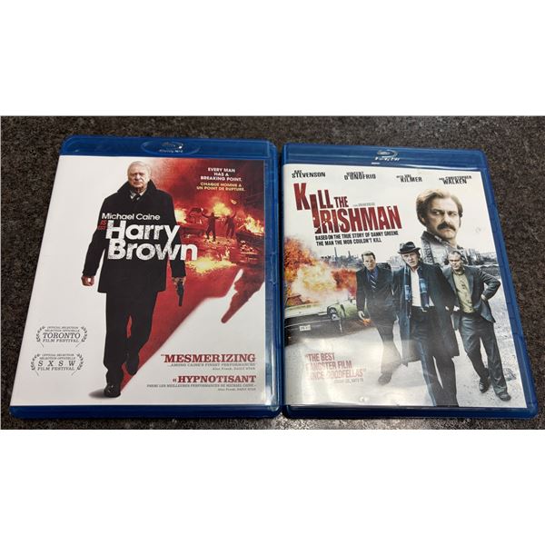 BLU-Ray DVD Movie Lot - Kill the Irishman & Harry Brown