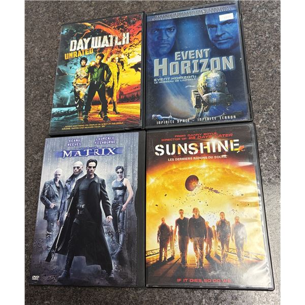 DVD Movie Lot x4 - Matrix, Event Horizon