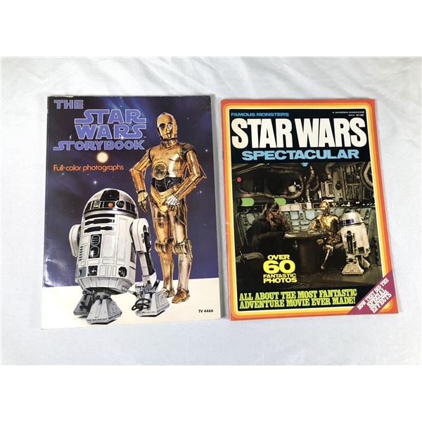 Star Wars Magazine Book Lot x2 - 1977 & 1978