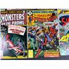 Image 2 : Vintage Comics LOT x7 - Thing, Spiderman, Flash