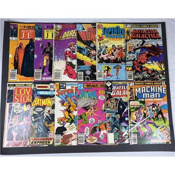 Comics LOT x12 - Batman, Daredevil, Star Wars