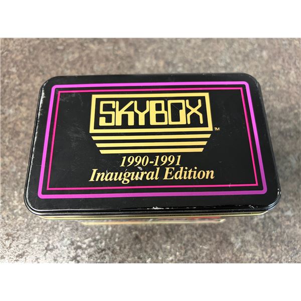 1990-91 Skybox Basketball Set in TIN