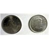 Image 2 : Canadian COLOR Quarters x2 - 2011 Buffalo & Eagle