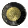 Image 2 : Canadian COLOR Twoonie - Black Polar Bear 2 Leaf