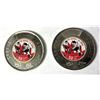 Image 1 : Canadian COLOR Twoonies x2 - 2022 Hockey Series