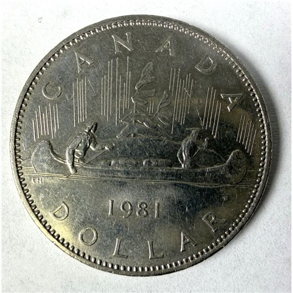 1981 Canadian Dollar - Voyaguers