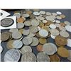 Image 2 : World Coins LOT x105 - 1950s to 1990s w/ Purse