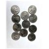 Image 2 : 1975 Canadian 1 Dollar Voyageur COIN Lot x11