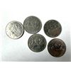 Image 1 : 1969 Canadian 1 Dollar Voyageur COIN Lot x5