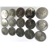 Image 2 : 1973-82 Canadian Trade Dollar LOT x15
