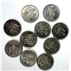 Image 1 : Canadian Quarter LOT x10 - 1968-79