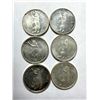 Image 1 : Canadian 1967 Quarter SIVLER Lot x6