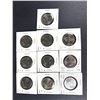 Image 2 : 1994 ERROR Canadian Quarter Lot x10 - Dot Behind G