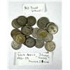 Image 1 : South Africa SILVER 3 Penny Tickey Coins x21