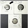 Image 1 : Silver Canadian DIME Lot x3 - 1964-1967