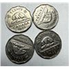 Image 1 : 1948 Canadian Nickels x4 - Coins