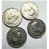 Image 2 : 1948 Canadian Nickels x4 - Coins