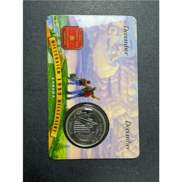 Canadian 1999 Millenium Coin - December