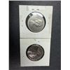 Image 2 : Canadian 50 Cent Coins x2 - 1969 & 1974
