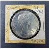 Image 1 : 1967 Canadian Dollar Coin - Silver