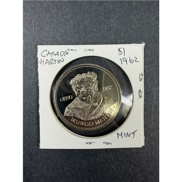 1977 Kwakiutl Coin - Mungo Martin
