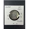 Image 1 : Silver Canadian Quarter Coin - 1967