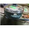 Image 2 : BOX C/W 2 GLASS ASHTRAYS, POT & LID, PET NAIL CLIPPERS, ETC