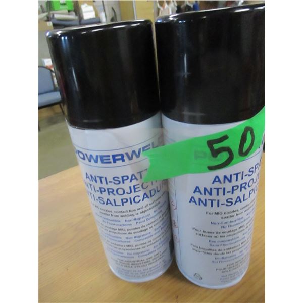 ANTI SPATTER FOR WELDING NOZZLES - 2 FULL CANS