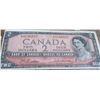 Image 1 : 1954 LEGAL TENDER LAST OF CANADA $2 BILL