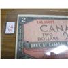 Image 3 : 1954 LEGAL TENDER LAST OF CANADA $2 BILL