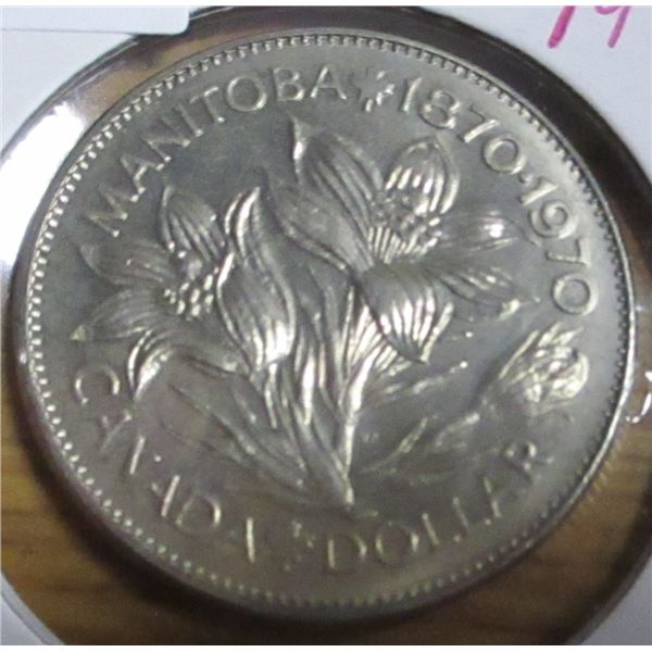 1970 BU MANITOBA CANADA DOLLAR