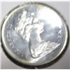 Image 2 : 1967 CH/BU CANADA SILVER BOBCAT QUARTER