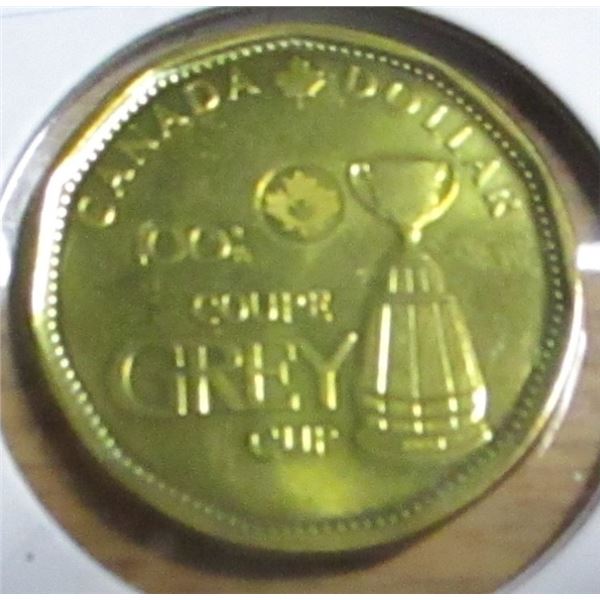2012 UNCIRCULATED CANADA GREY CUP DOLLAR