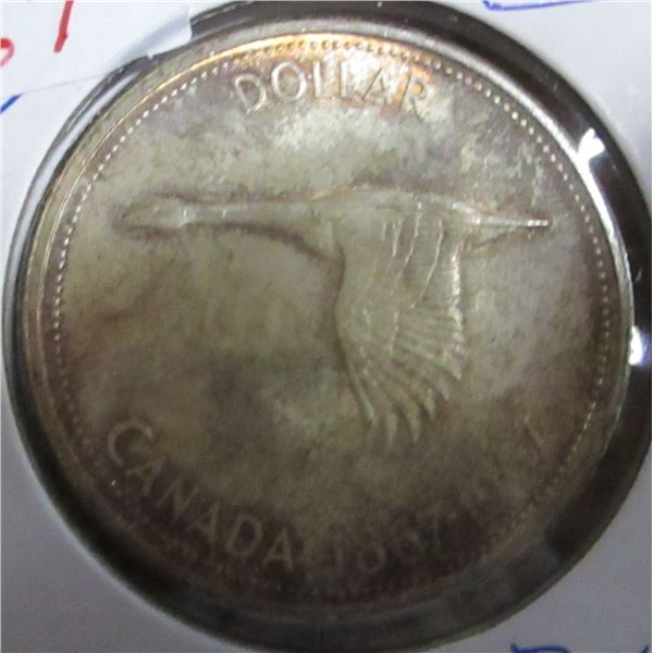 1967 CANADA SILVER DOLLAR