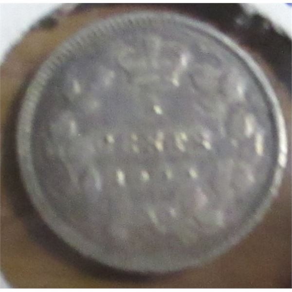 1900 CANADA VICTORIAN SILVER FIVE CENT