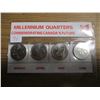Image 3 : YEAR 2000 MARCH, APRIL, MAY & JUNE UNCIRCULATED CANADA QUARTER SET