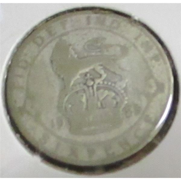1925 BRITISH SILVER 6 PENCE