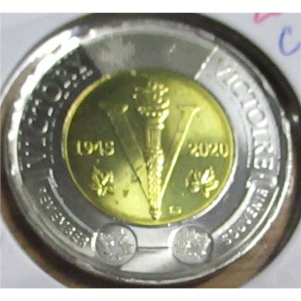 1945 - 2020 CH/BU CANADA VICTORY TOONIE