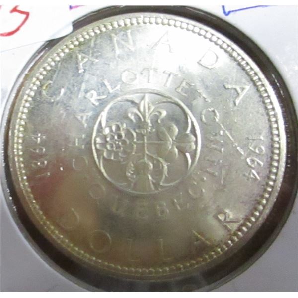 1964 CANADA SILVER DOLLAR