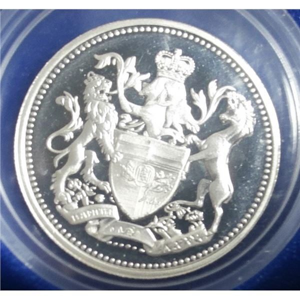1905 - 1980 PROOF ALBERTA 75TH ANNIVERSARY SILVER MEDAL