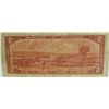 Image 2 : 1954 DEVILS FACE BANK OF CANADA LEGAL TENDER $2 BILL