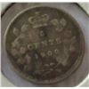 Image 1 : 1900 CANADA VICTORIAN SILVER FIVE CENT