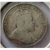 Image 2 : 1909 CANADA KING EDWARD VII SILVER FIVE CENT